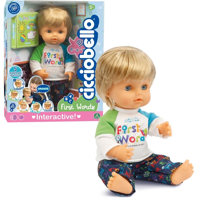 CICCIOBELLO Bambola First Words parla