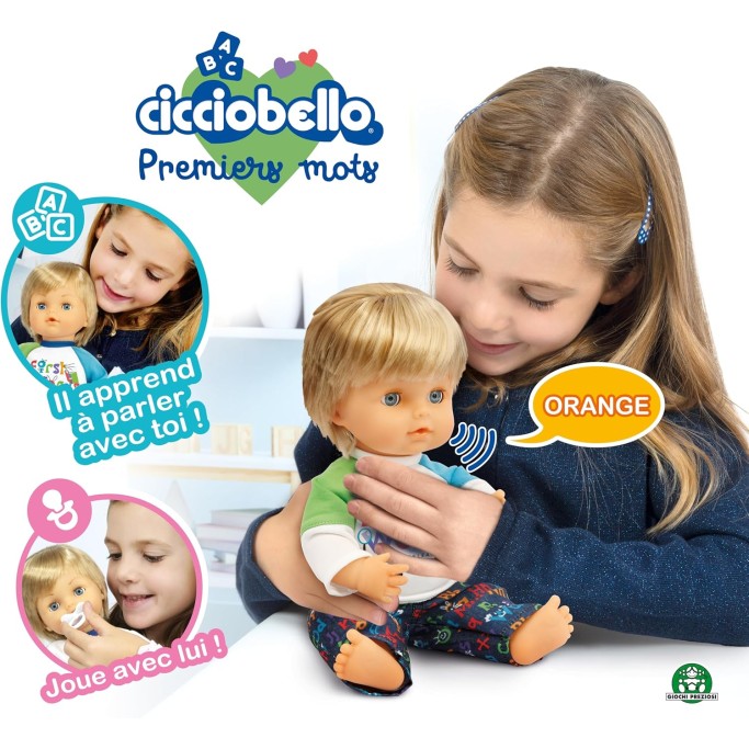 CICCIOBELLO Bambola First Words parla