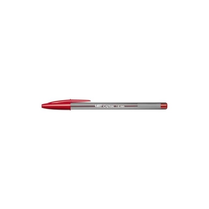 BIC Penne a Sfera, Cristal Large, Punta Media, 1.6 mm