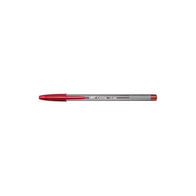 BIC Penne a Sfera, Cristal Large, Punta Media, 1.6 mm