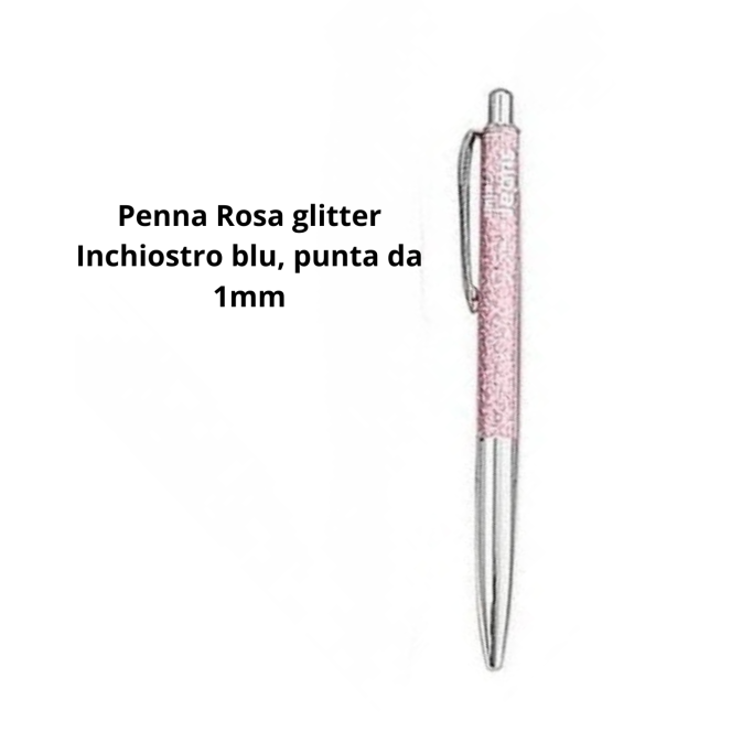 Penna a scatto TintaUnita Jeans, blu