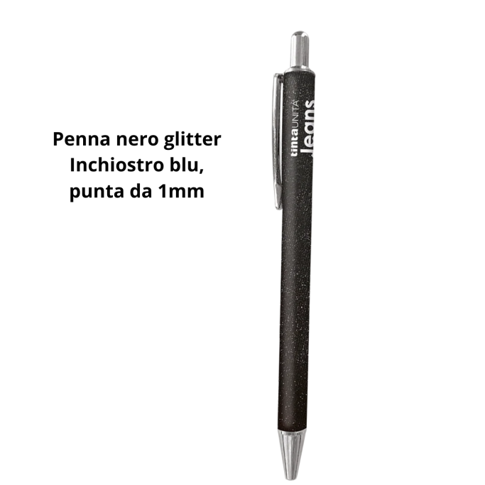 Penna a scatto TintaUnita Jeans, blu