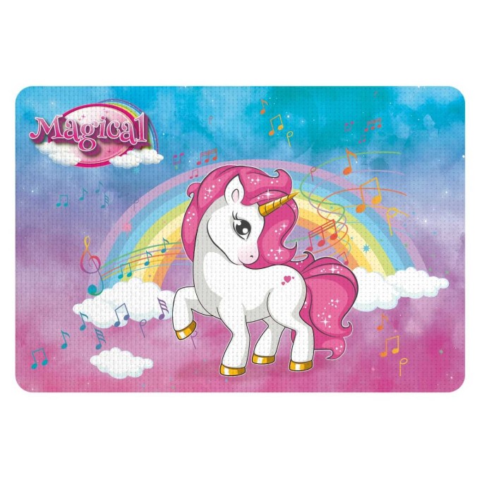 Tovaglietta Ripiegabile in Silicone 44x30cm Merenda Colazione
