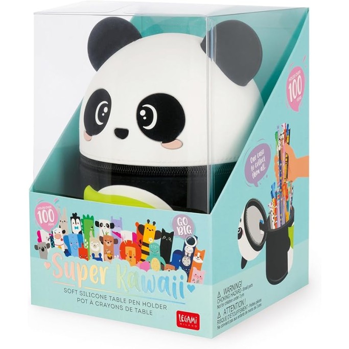 Legami, Astuccio Super Kawaii Panda, in omaggio una penna Fattoria
