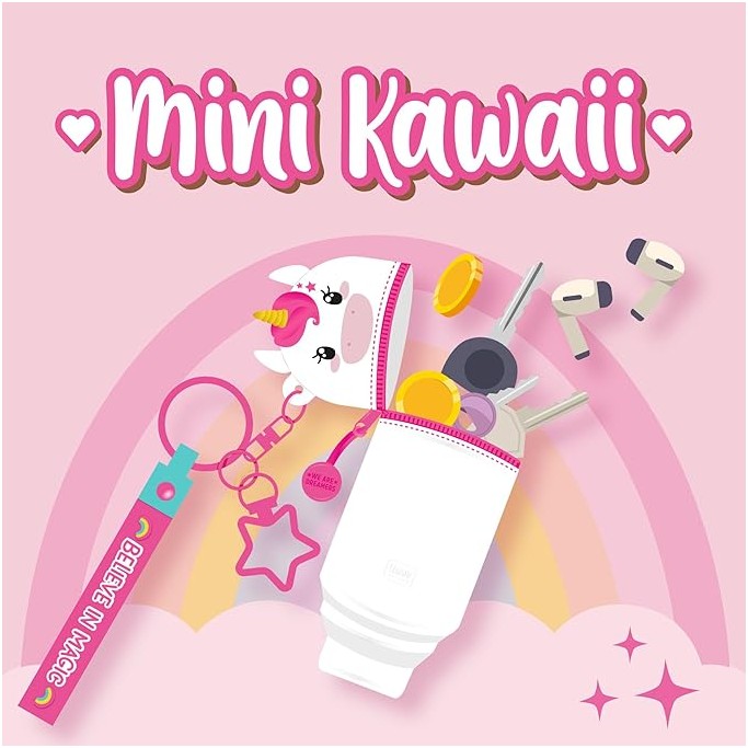 Legami, Mini Kawaii, Portamonete con Portachiavi