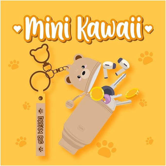 Legami, Mini Kawaii, Portamonete con Portachiavi