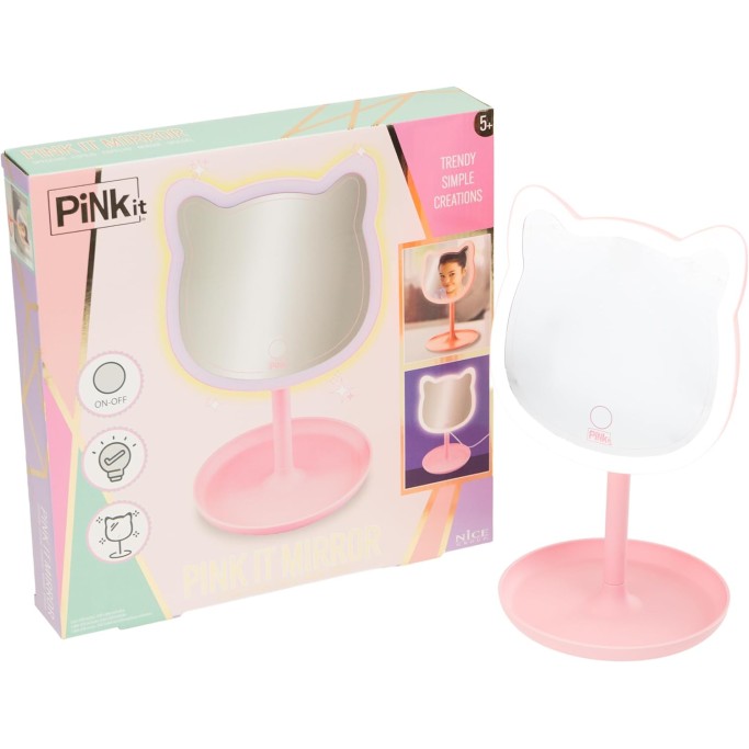 Nice, MIRROR, Specchio da Trucco a forma di Gatto