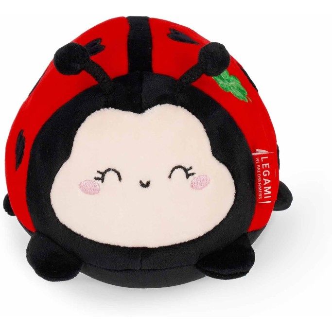 Legami, Peluche Plush Super Soft!, Tema Ladybug, Coccinella
