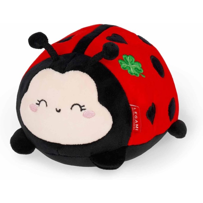 Legami, Peluche Plush Super Soft!, Tema Ladybug, Coccinella