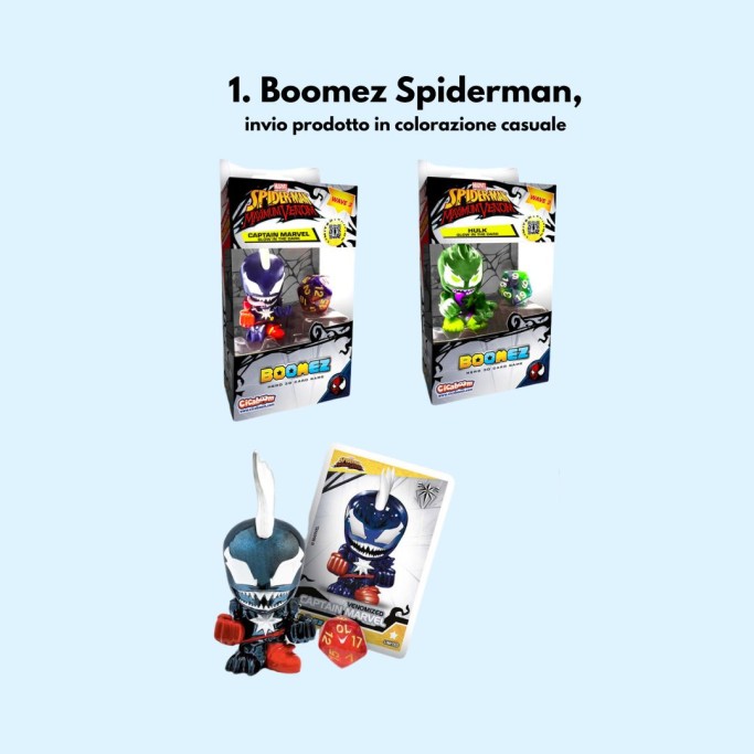 Uovo di Pasqua Giocattoli Spiderman Pasqualone, Guscio con 5 Sorprese.