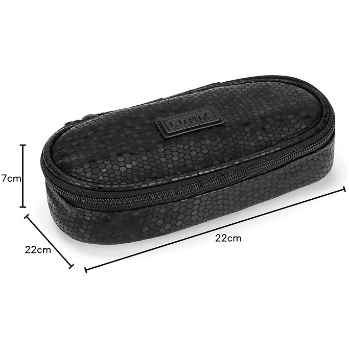 Comix, Astuccio Python Black Ovale Organizzato