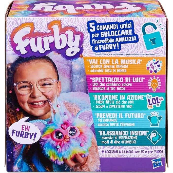 Furby Hasbro Tie Dye Peluche Elettronico