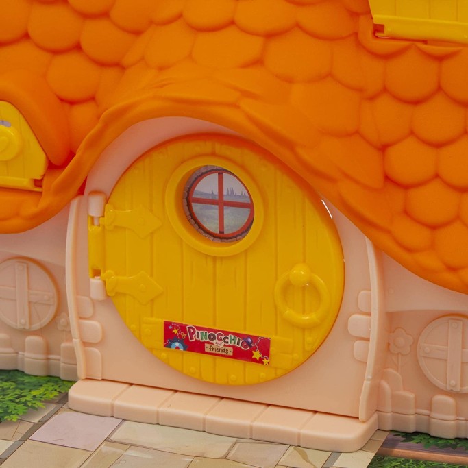 Pinocchio La Casa E Il Negozio Di Giocattoli Di Geppetto