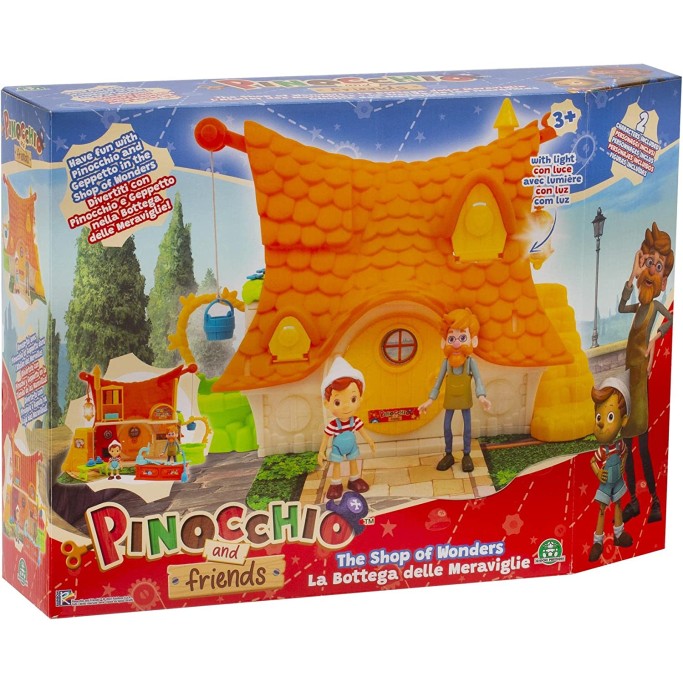 Pinocchio La Casa E Il Negozio Di Giocattoli Di Geppetto