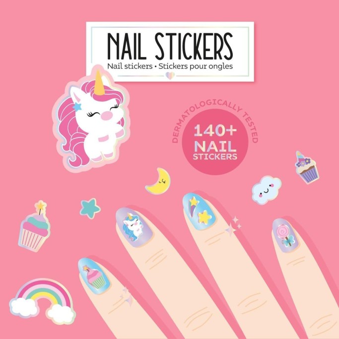 Legami, Adesivi per Unghie Magic Unicorno, Nail Stickers