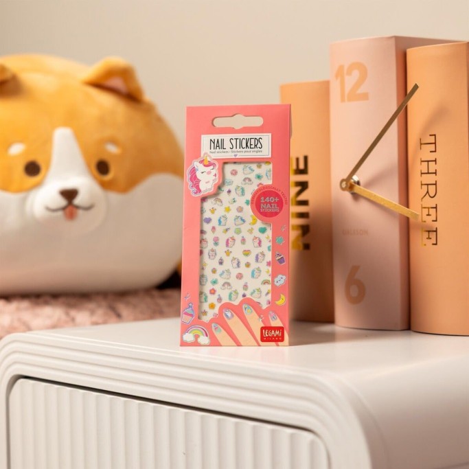 Legami, Adesivi per Unghie Magic Unicorno, Nail Stickers