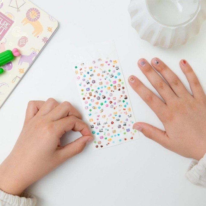 Legami, Adesivi per Unghie Cute Animals, Nail Stickers, Panda