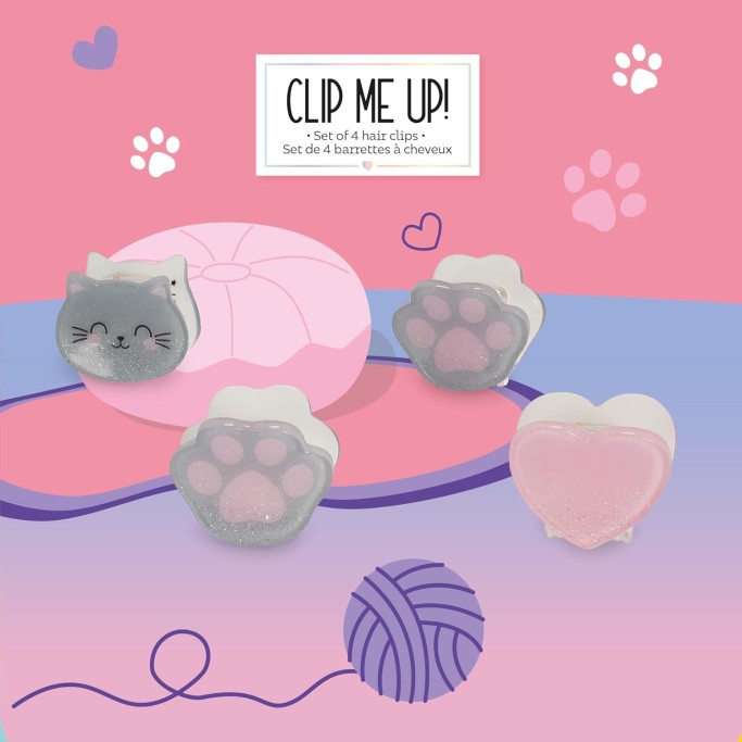 Legami, Set di 4 Mini Mollette per Capelli Clip Me Up!