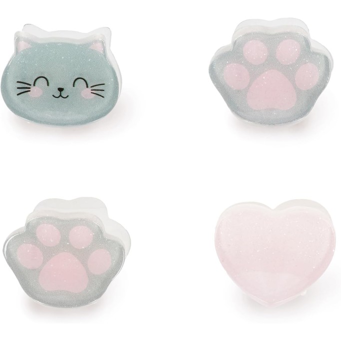Legami, Set di 4 Mini Mollette per Capelli Clip Me Up!