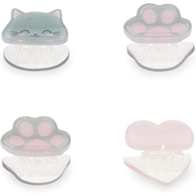 Legami, Set di 4 Mini Mollette per Capelli Clip Me Up!