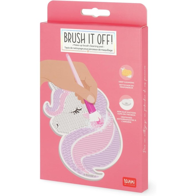 Legami, Tappetino Pulisci Pennelli da Trucco - Brush it Off!