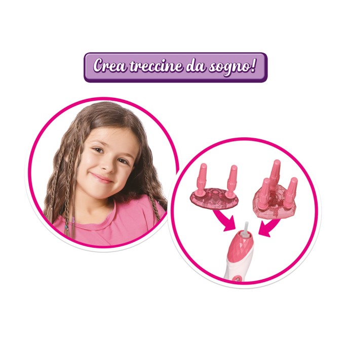 MISS SIGNORINA, SPAZZOLA TRECCINE A BATTERIA