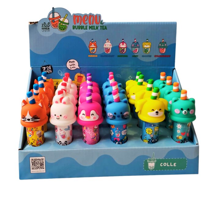 Tinta Unita, Colla Stick 21 gr, Zoo Bubble Tea