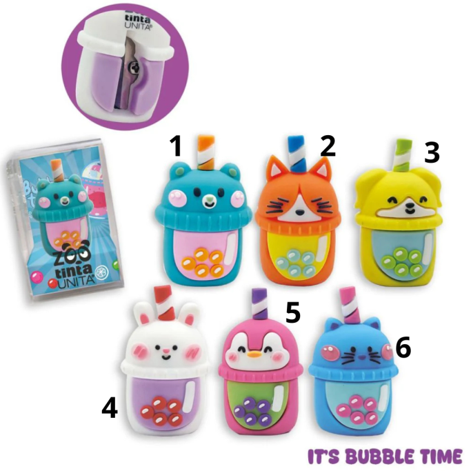 Tinta Unita, temperino, Zoo Bubble Tea