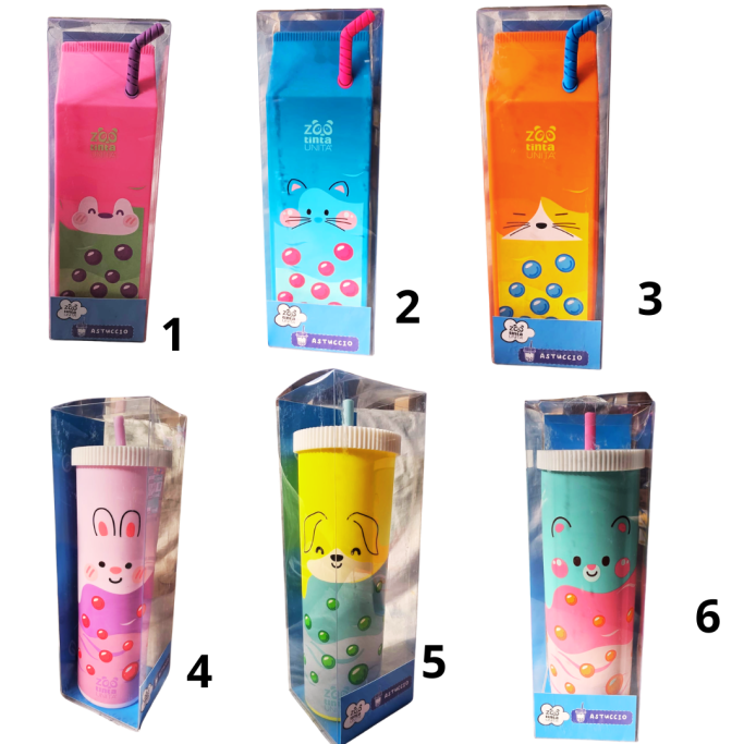 Tinta Unita, Astuccio in silicone, Zoo Bubble Tea