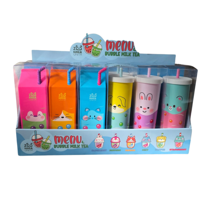 Tinta Unita, Astuccio in silicone, Zoo Bubble Tea