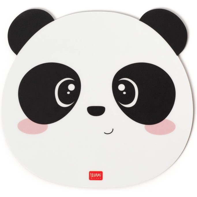 Legami, Tappetino per Mouse, Mousepad con Superficie Antipolvere e Antiriflesso, tema Panda