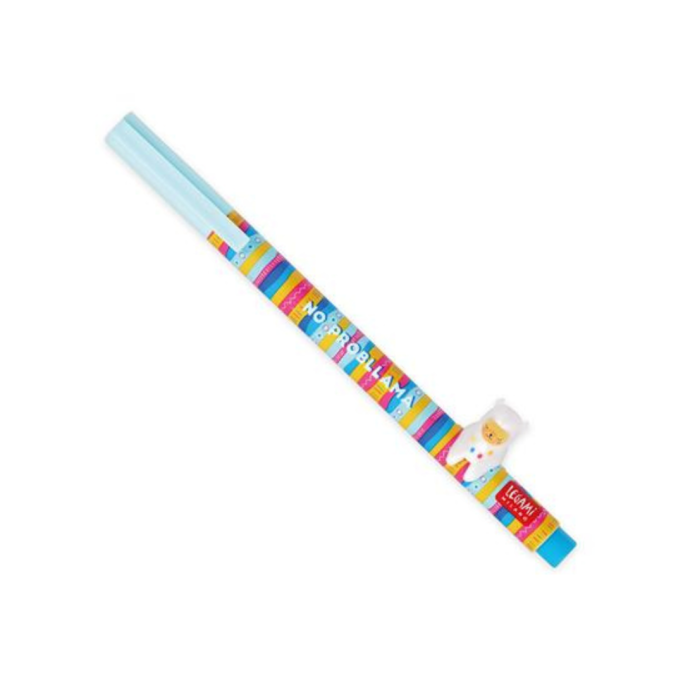 Legami, Penna Gel con Animaletto Decorativo, Lovely Friends, Tema Lama