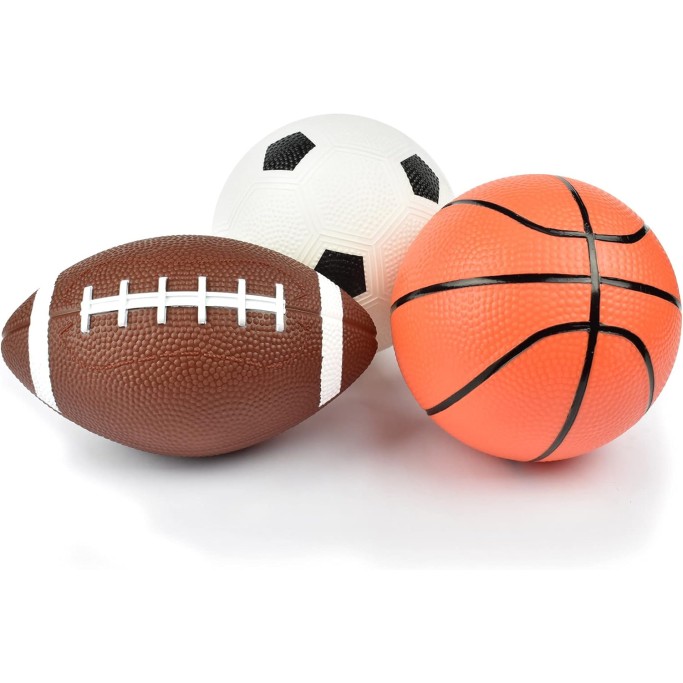 Legami, Set di 3 Mini Palloni, Mini Ball Set 12x3,7 cm