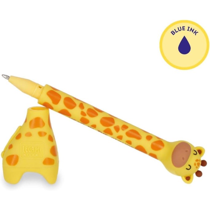 Legami, Penna a Sfera Giraffe con Base, Giraffa