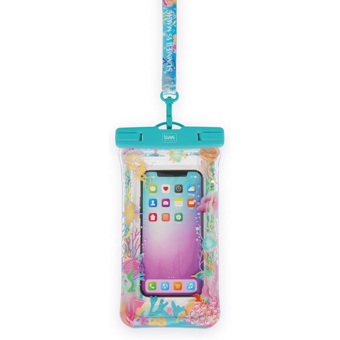 Legami, Custodia Impermeabile Cellulare, Galleggiante per Smartphone, Waterproof Pouch