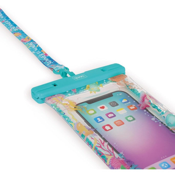 Legami, Custodia Impermeabile Cellulare, Galleggiante per Smartphone, Waterproof Pouch