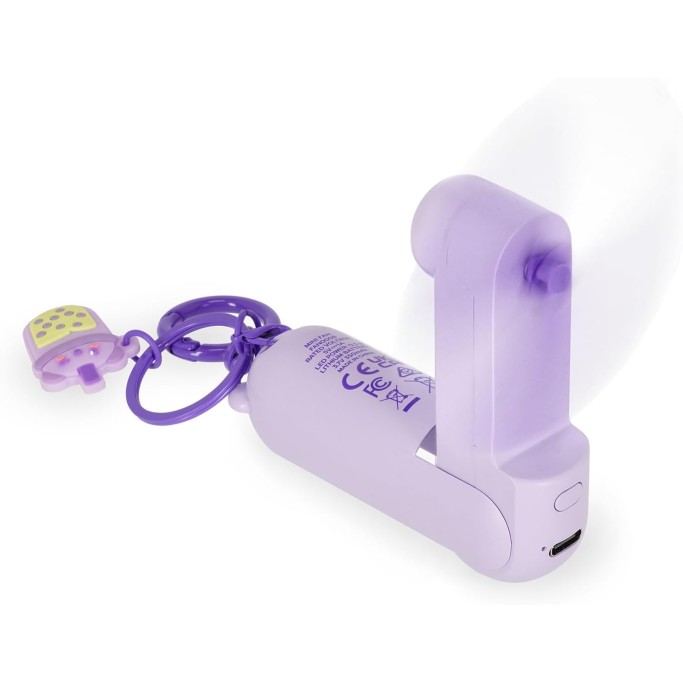 Legami, Mini Fan, Ventilatore portatile ricaricabile, Tema Teddy