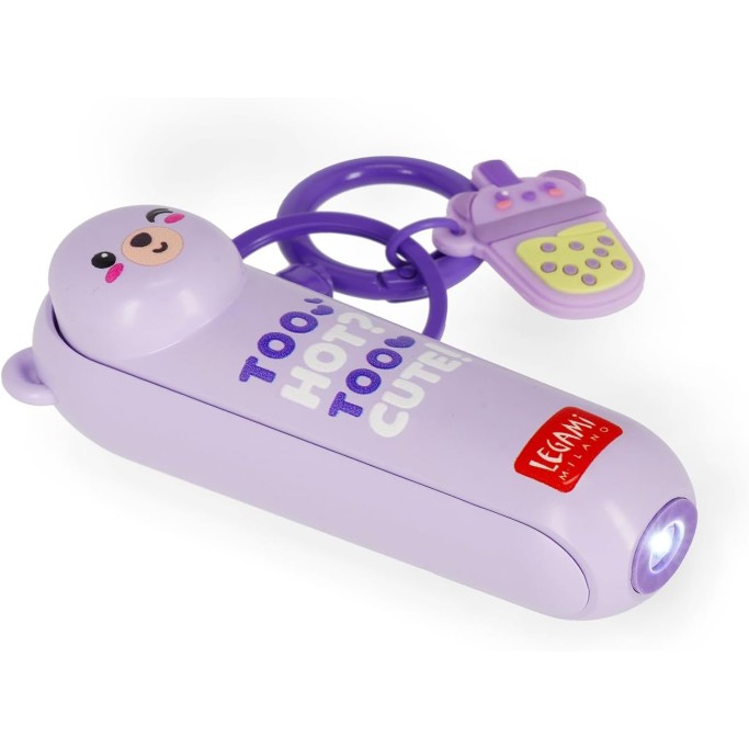 Legami, Mini Fan, Ventilatore portatile ricaricabile, Tema Teddy