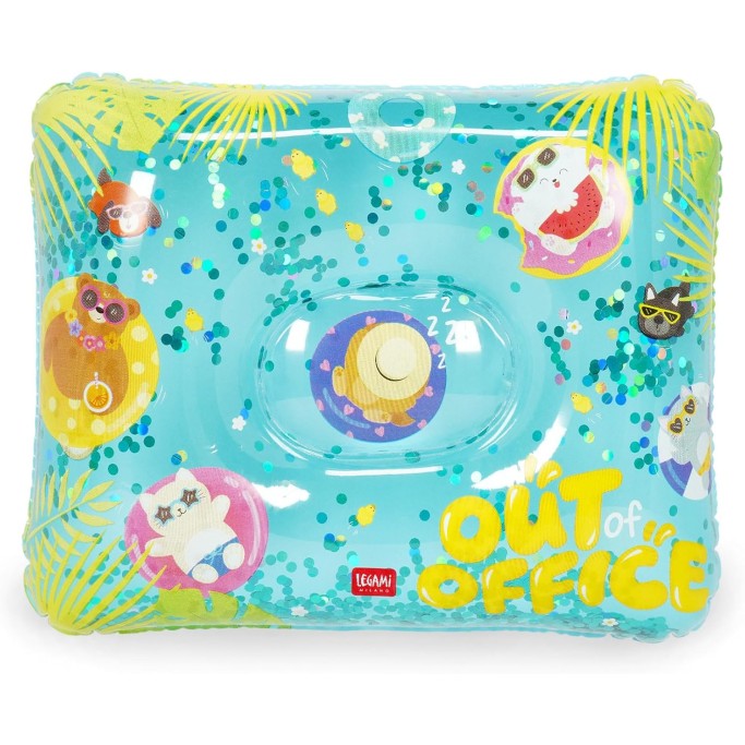 Legami, Cuscino Gonfiabile Mare, Cuscino Spiaggia, Our of office
