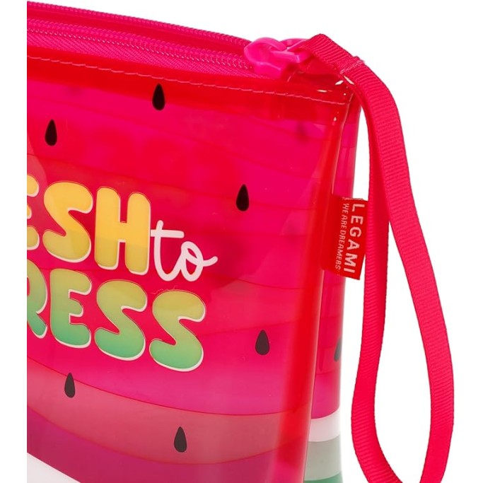 Legami Pochette Spiaggia Donna, Watermelon