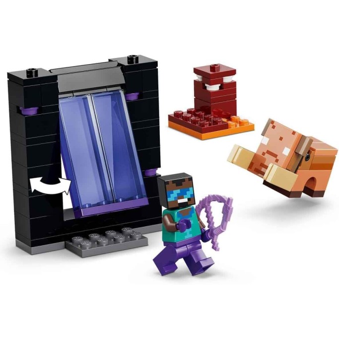 Lego, Minecraft Viaggio nel Portale del Nether e dell’End, 21584