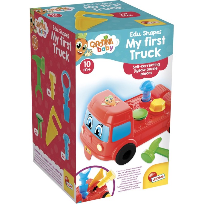 Lisciani Giochi, Carotina Baby Happy logic, My first truck