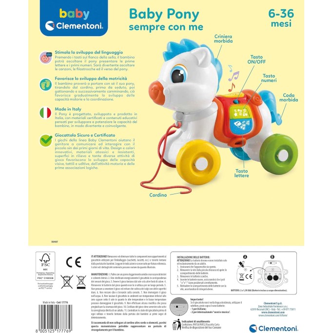 Clementoni, Baby Baby Pony Sempre con Me