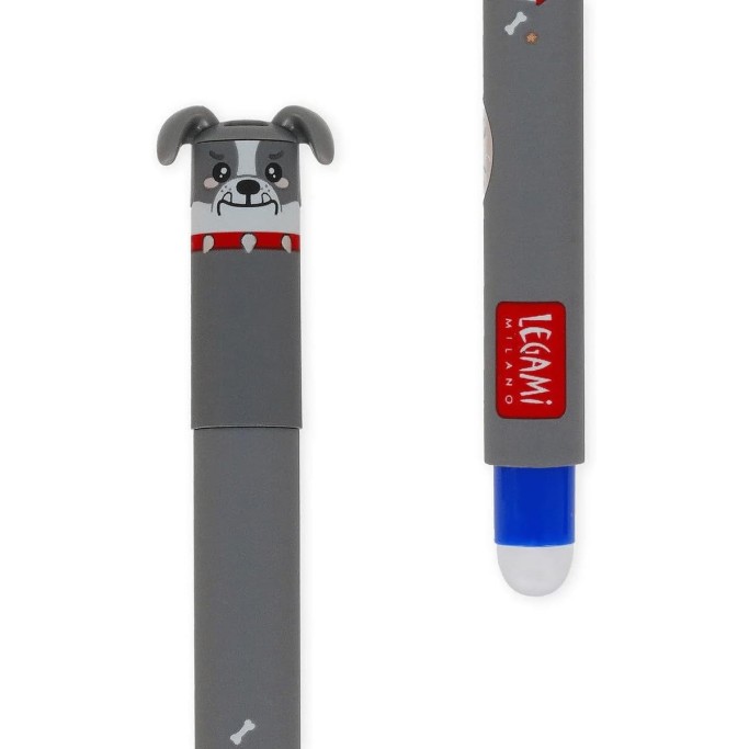 Legami, Set di 3 Penne Cancellabili, Erasable Pen, Fur-ever Friends