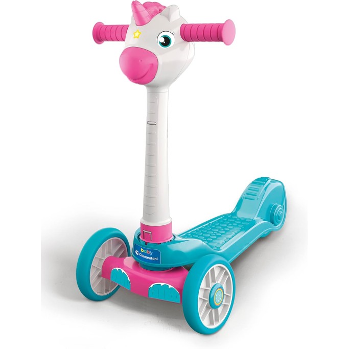 Clementoni, Baby Unicorn Push Scooter