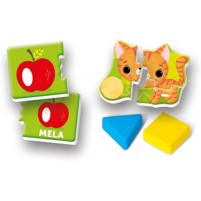 Clementoni Sapientino Montessori, Primi Giochi
