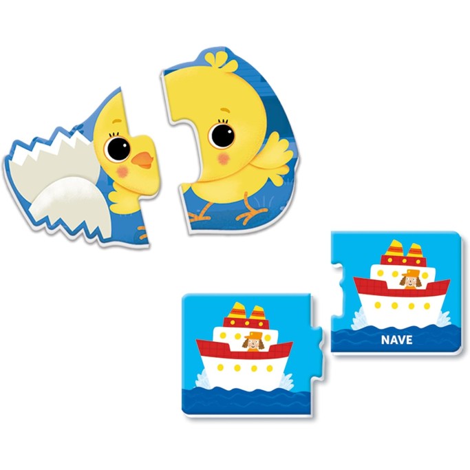 Clementoni Sapientino Montessori, Primi Giochi
