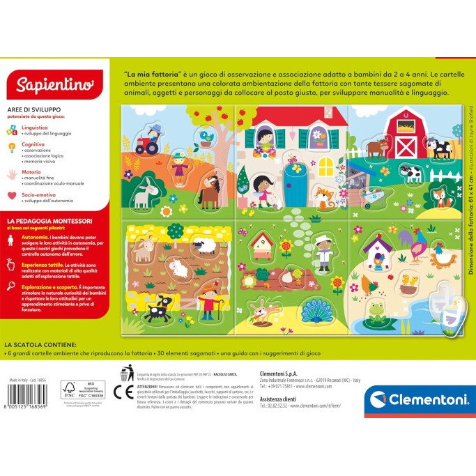 Clementoni, Sapientino Montessori, La mia Fattoria