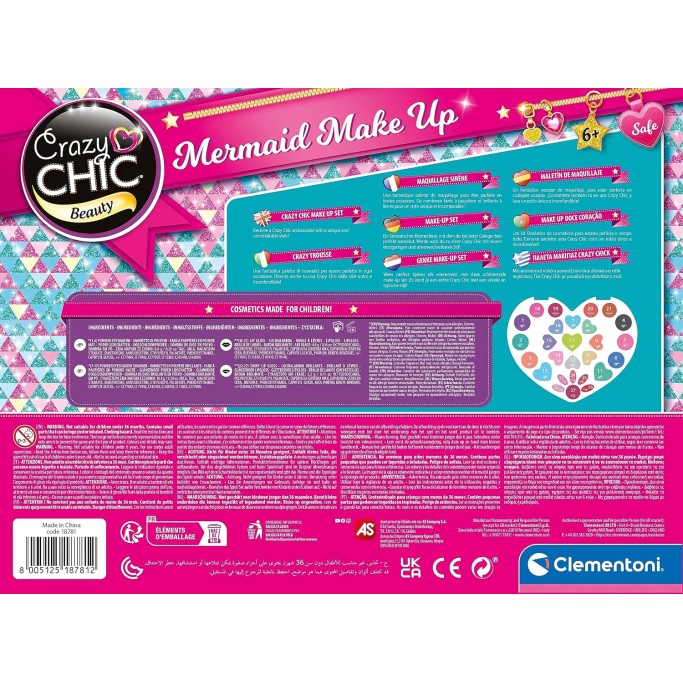 Clementoni Crazy Chic, Mermaid Makeup
