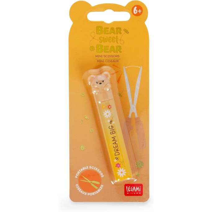 Legami, Mini Forbici Bear Sweet Bear, Tema Teddy Bear